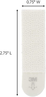 3M Command 17204Es Hanging Strips,Med. Picture,Holds 3Lbs,6 Set Pk, We 1