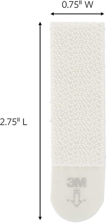 3M Command 17204Es Hanging Strips,Med. Picture,Holds 3Lbs,6 Set Pk, We 1