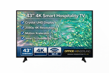 Samsung HG43U800FNFXZA HU800F Series 43" UHD 4K Smart Hospitality TV