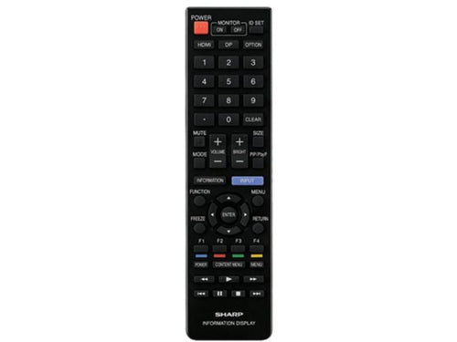 Sharp PN-ZR02 Remote Control