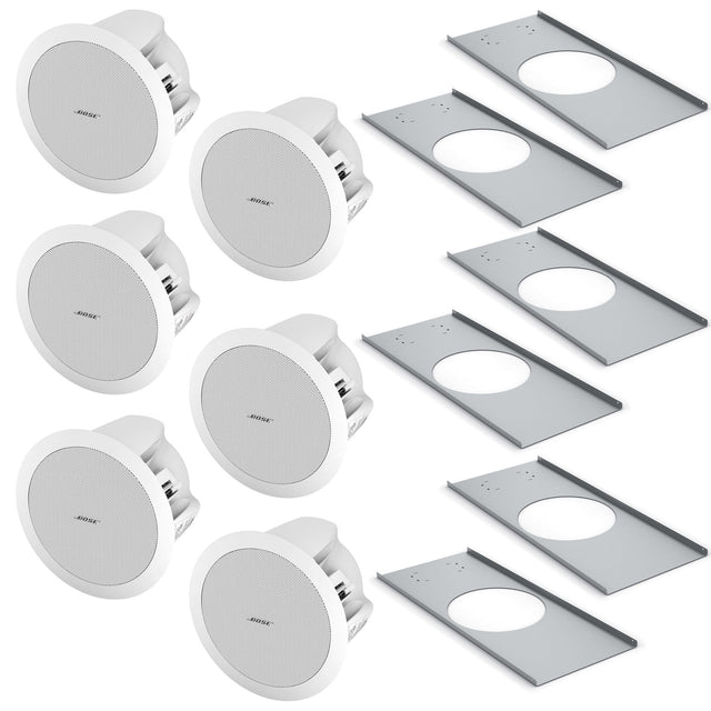 Bose 53650 FreeSpace DS 16F Contractor 6-Pack (White