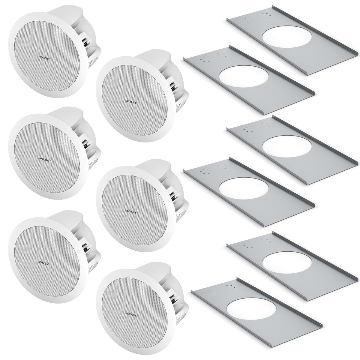 Bose 53650 FreeSpace DS 16F Contractor 6-Pack (White 