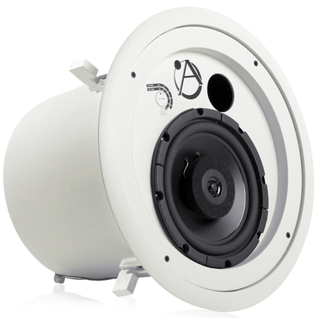 8 Coaxial In-Ceiling Speaker with 60-Watt 70 100V Transformer and Ported Enclosure