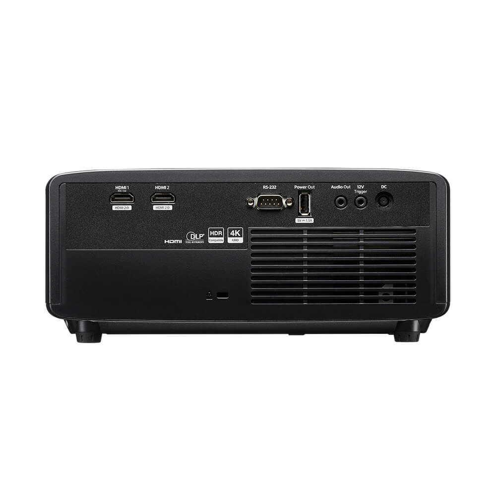 Optoma UHZ36 Laser Projector Rear