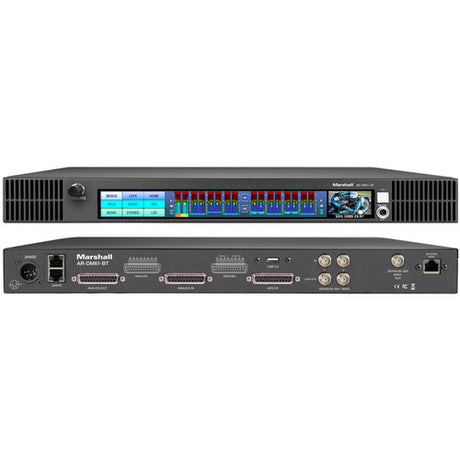 Marshall Electronics AR-DM61-BT-DB Rackmount Multichannel Digital Audio Monitor with Dolby Module
