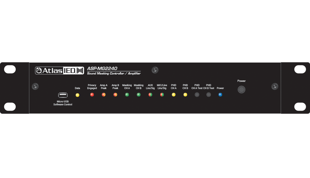 Amplified Sound Masking System with Onboard DSP