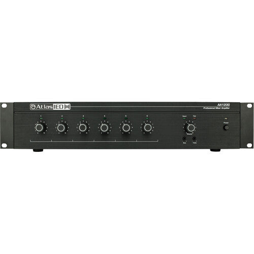 Atlas Sound 120W 6-Input Mixer Amplifier, Global Power Supply 2