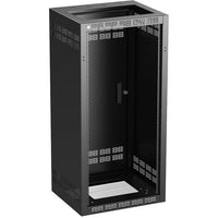Atlas Sound 124-18 Stand-Alone Floor Cabinet with Fixed Rails (24 RU)