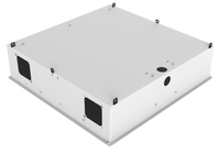Atlas Sound 2' x 2' Ceiling-Mount Rack with 2RU, Standard-Width, AmbiTILT™ Shelf and Integrated AC Power Pack - Without Projector Pole Adapter CR222-NR 3