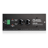 Atlas Sound 20A AC Power Conditioner and Spike Suppressor ECM-20 1