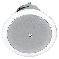 Atlas Sound 4 Coaxial In-Ceiling Speaker with 16-Watt 70 100V Transformer, Ported Enclosure, and UL2043 Certification FAP42T-UL2043 2