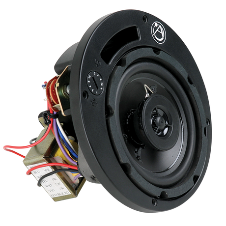 Atlas Sound 4 In-Ceiling Coaxial Speaker Motorboard Assembly with 16-Watt 70.7V 100V Transformer FA42T-6MB 1