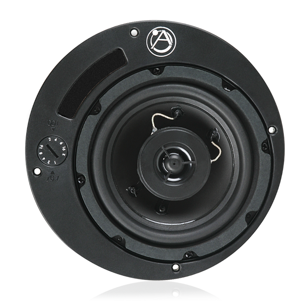 Atlas Sound 4 In-Ceiling Coaxial Speaker Motorboard Assembly with 16-Watt 70.7V 100V Transformer FA42T-6MB