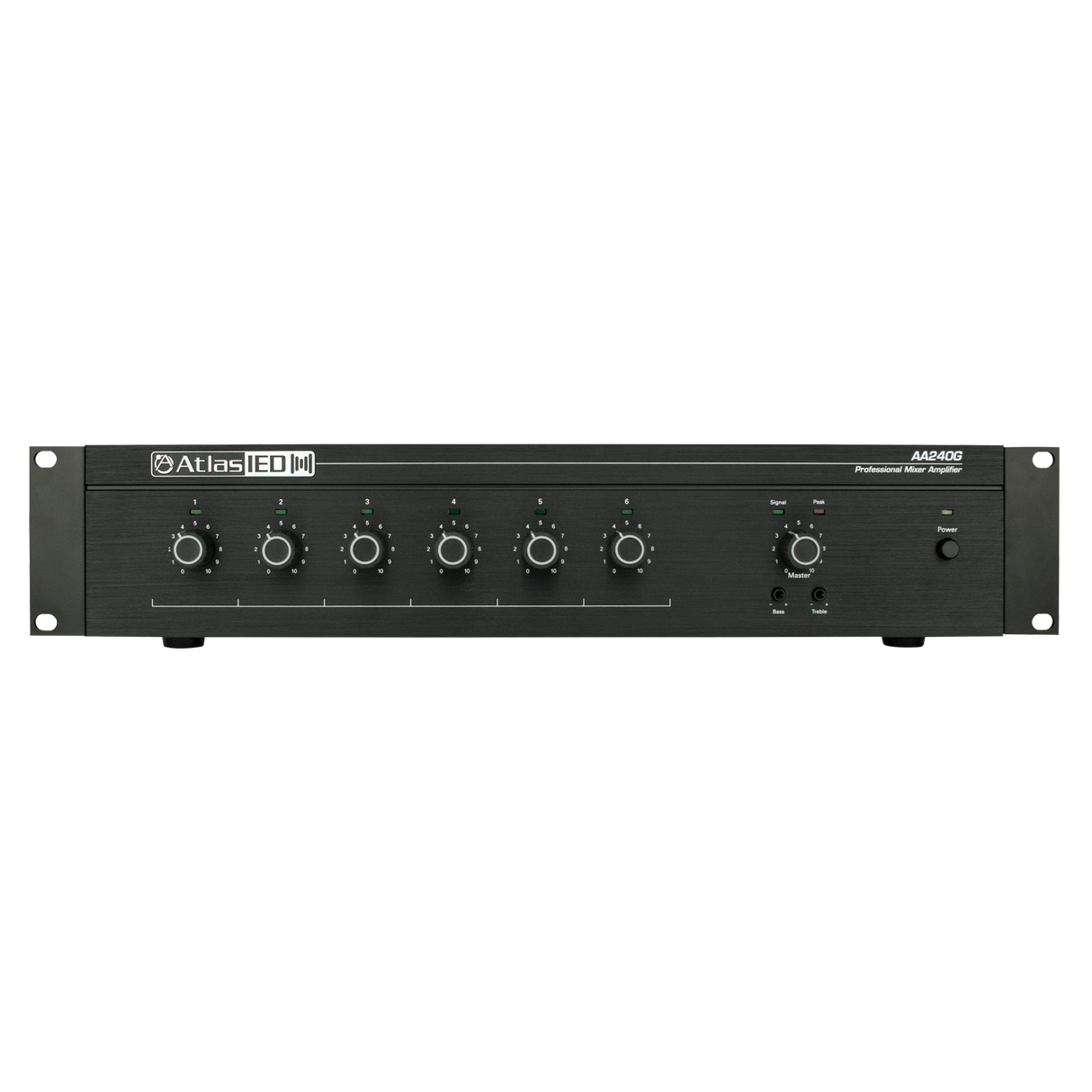 Atlas Sound 6-Input, 240-Watt Mixer Amplifier AA240G