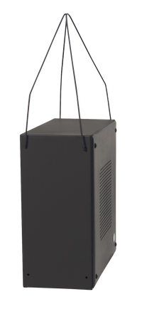 Atlas Sound 8 Dual Cone Sound Masking Speaker with 4-Watt 70V Transformer and Enclosure - Black M1000 1