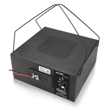 Atlas Sound 8 Dual Cone Sound Masking Speaker with 4-Watt 70V Transformer and Enclosure - Black M1000