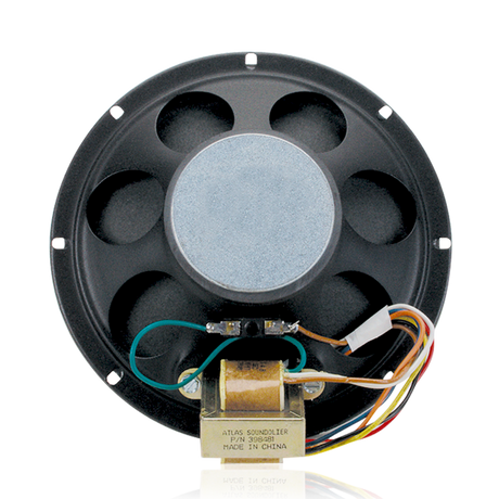 Atlas Sound 8 In-Ceiling Coaxial Speaker with 8-Watt 70.7V Transformer GD87 1