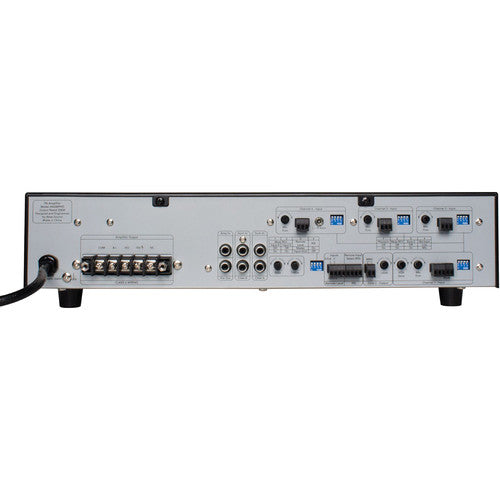 Atlas Sound AA200PHD 6-Input 200W Mixer Amplifier with PHD Automatic System Test (US 110 120 VAC)