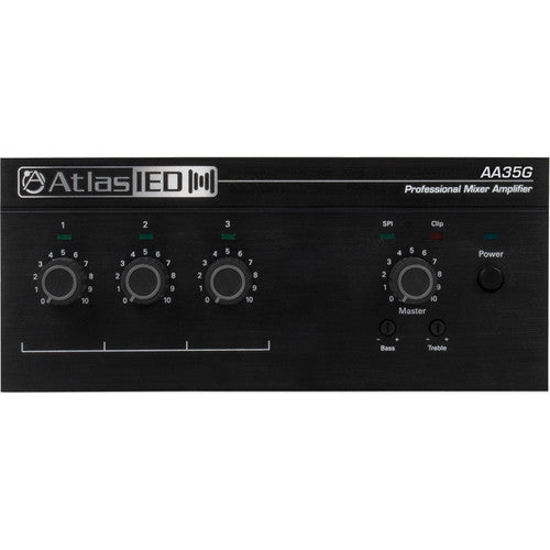 Atlas Sound AA35G 3-Input 35W Mixer Amplifier 1