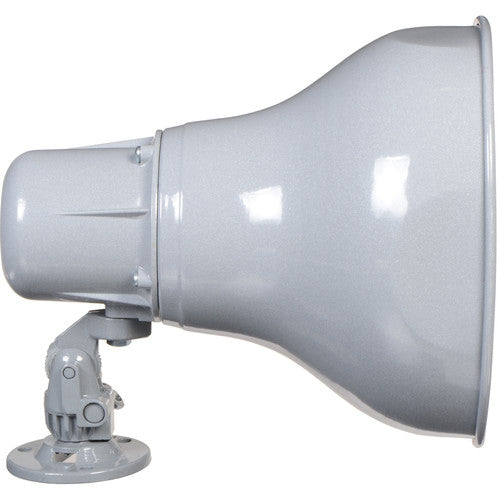 Atlas Sound AP-15T Horn Loudspeaker with 15W Transformer (Gray) 1