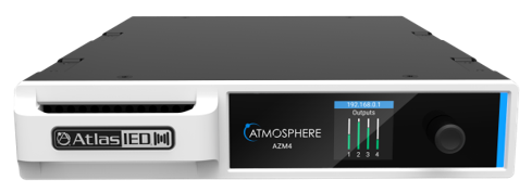 Atlas Sound Atmosphere™ 4-Zone Audio Processor AZM4 4