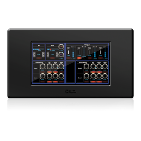 Atlas Sound BlueBridge® 7 Touch Panel Wall Controller BBWP-TOUCH7B