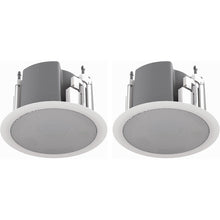 Atlas Sound FAP33T-W Strategy III Series 3 70.7 100V-16W Ceiling Loudspeaker (Pair, White)