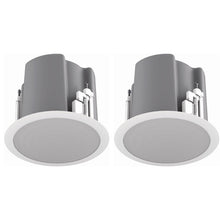 Atlas Sound FAP63T-W Strategy III Series 6.5 70.7 100V-32W Ceiling Loudspeaker (Pair, White)