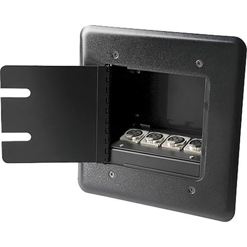 Atlas Sound FB4-XLRF Microphone Outlet Floor Box for Stages and Studios 1