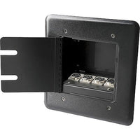 Atlas Sound FB4-XLRF Microphone Outlet Floor Box for Stages and Studios 1