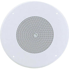Atlas Sound GD87W 8 2-Way 16W Coaxial Ceiling Speaker with Baffle & 70.7V Transformer