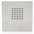 Atlas Sound Intercom Stations w Cone Speaker, 25V Transformer VPCS-2G-2