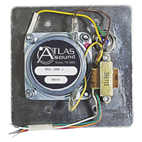 Atlas Sound Intercom Stations w Speaker, Call & 25V Transformer VPCS-2GPB-2 1