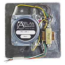 Atlas Sound Intercom Stations w Speaker, Call & 25V Transformer VPCS-2GPB-2 1