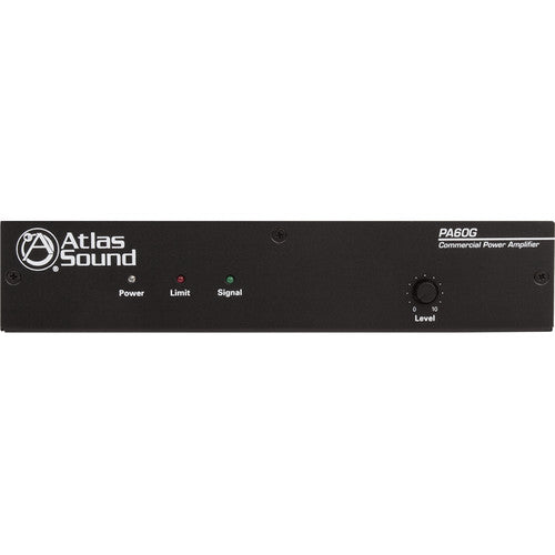 Atlas Sound PA60G 60W Single-Channel Power Amplifier with Global Power Supply 1