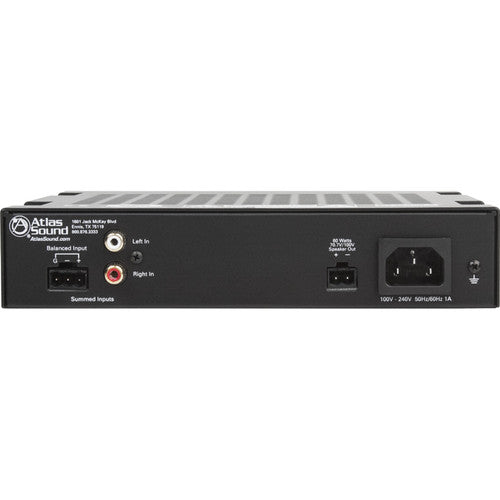 Atlas Sound PA60G 60W Single-Channel Power Amplifier with Global Power Supply 2