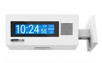 Atlas Sound PoE+ Compliant IP Dual Sided LCD Endpoint with Speakers and LED Flasher IP-DDS