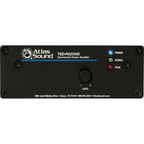 Atlas Sound TSD-PA20VG Mono Power Amplifier 1