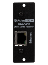 Atlas Sound Two-Input Dante® Accessory Card for HPA Amplifiers HPA-DAC2 1