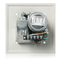 Atlas Sound Voice Tone Recessed Compression Driver Speaker with 15-Watt 25V Transformer - Gray VTF-152UCN 1
