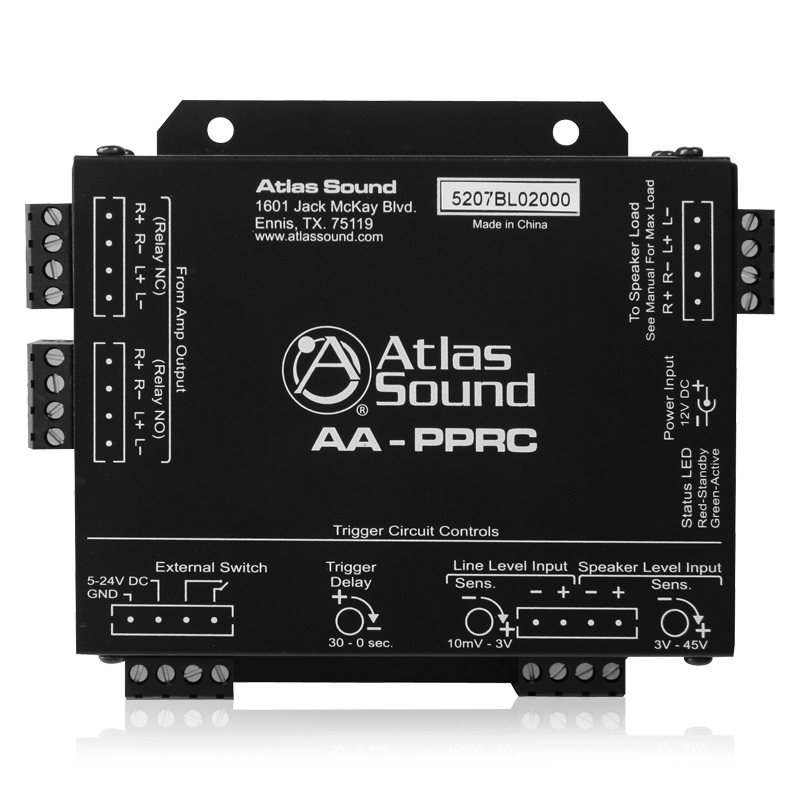 AtlasSound Priority Paging Remote Controller AA-PPRC