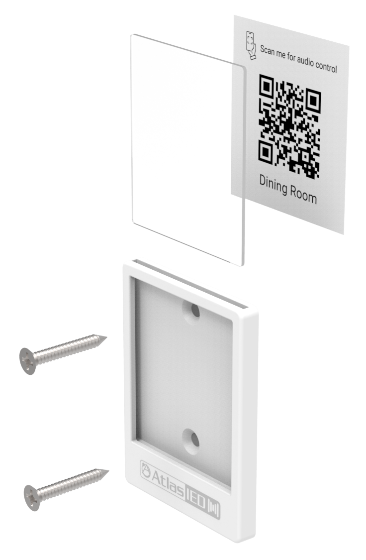 Atmosphere™ Virtual Wall Controller QR Code Holder 1