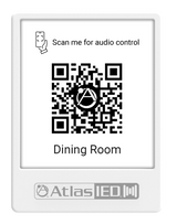 Atmosphere™ Virtual Wall Controller QR Code Holder