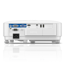 BenQ EH600 3500 Lumens HD DLP Android-based Wireless Business Projector view of back with ports inputs and outputs
