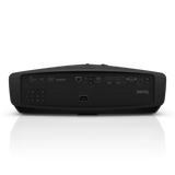 BenQ HT5550 True 4K UHD HDR-PRO Cinematic Projector view of back with ports inputs and outputs shown