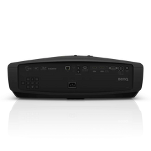 BenQ HT5550 True 4K UHD HDR-PRO Cinematic Projector view of back with ports inputs and outputs shown