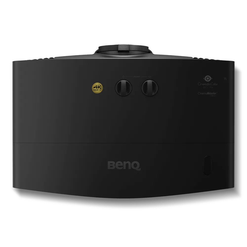 BenQ HT5550 True 4K UHD HDR-PRO Cinematic Projector view of top