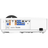 BenQ LH720 4000 Lumen Full HD DLP Laser Projector view of back with ports inputs and outputs shown