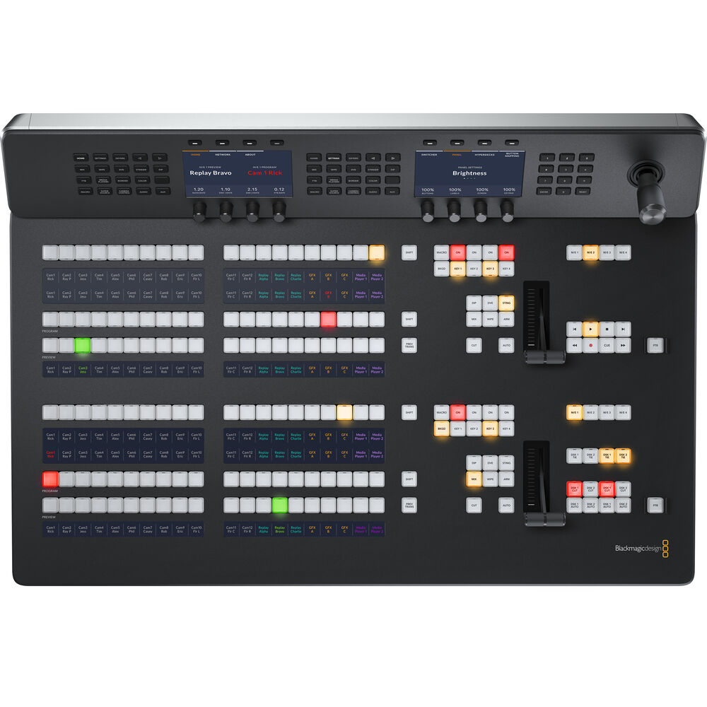 Blackmagic Design ATEM 2 M E Advanced Panel SWPANELADV2ME top center