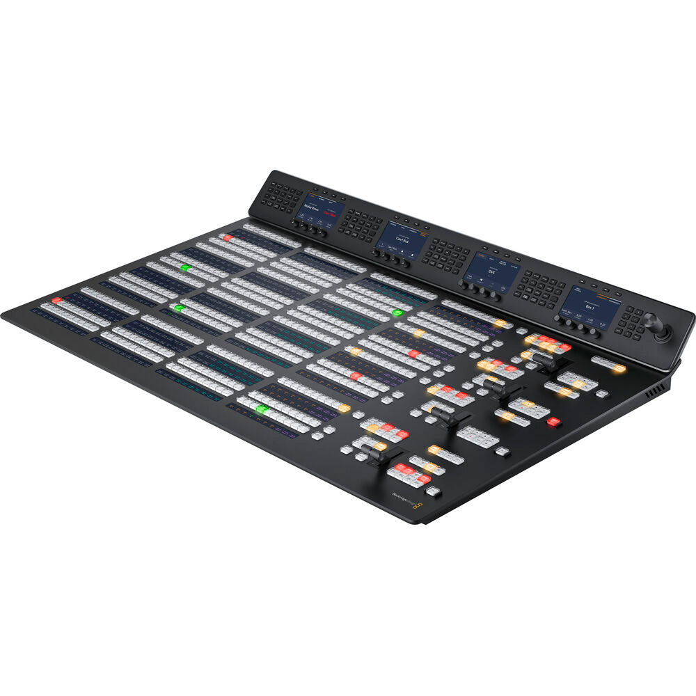 Blackmagic Design ATEM 4 M E Advanced Panel SWPANELADV4ME front angle